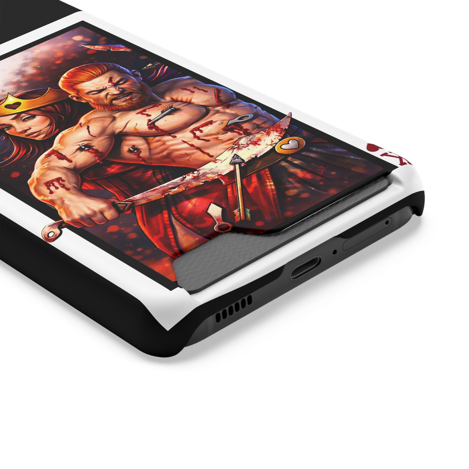 Got Chu – Deck of Hearts Slim Card Holder Phone Case | LordzKreationz - Image 6