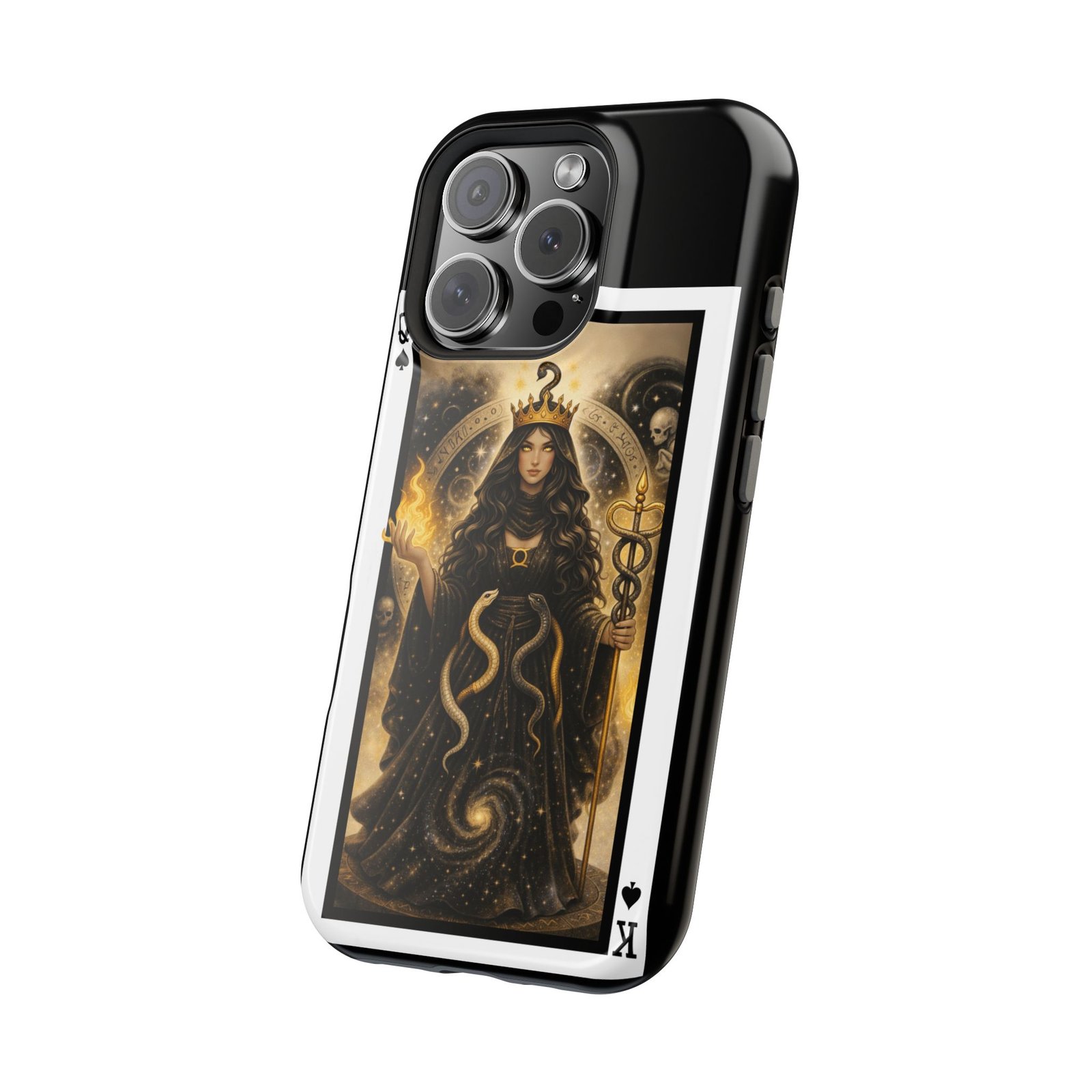 Ophiuchus – Deck of Spades – MagSafe® Protective Phone Case - Image 45