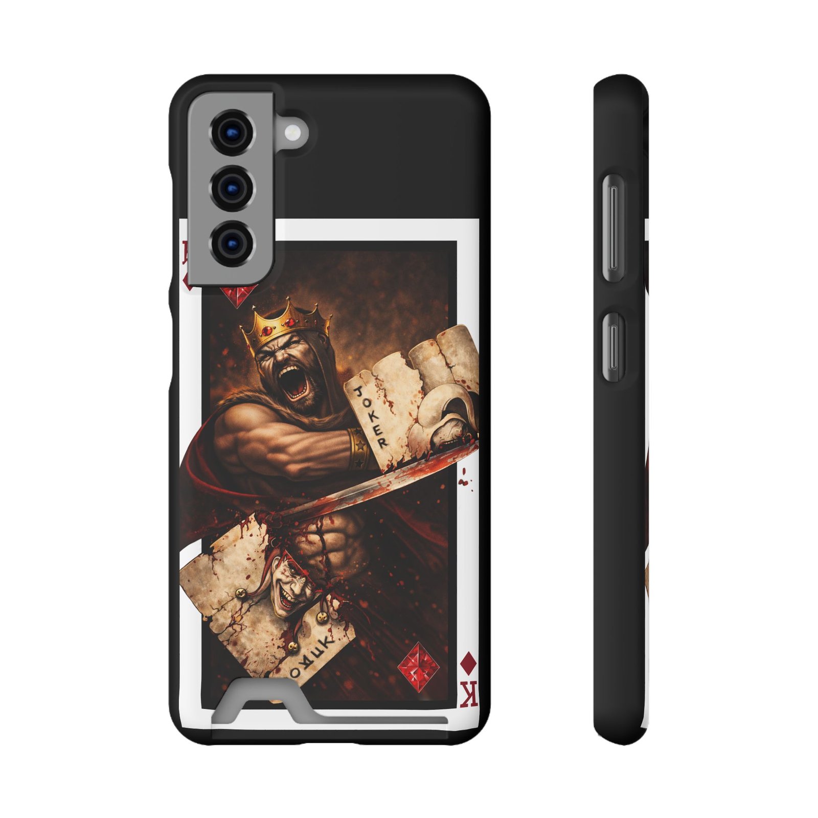 Savage – Deck of Diamonds Slim Card Holder Phone Case | LordzKreationz - Image 29