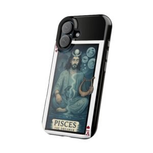 Pisces – Deck of Hearts – MagSafe® Protective Phone Case - Image 29