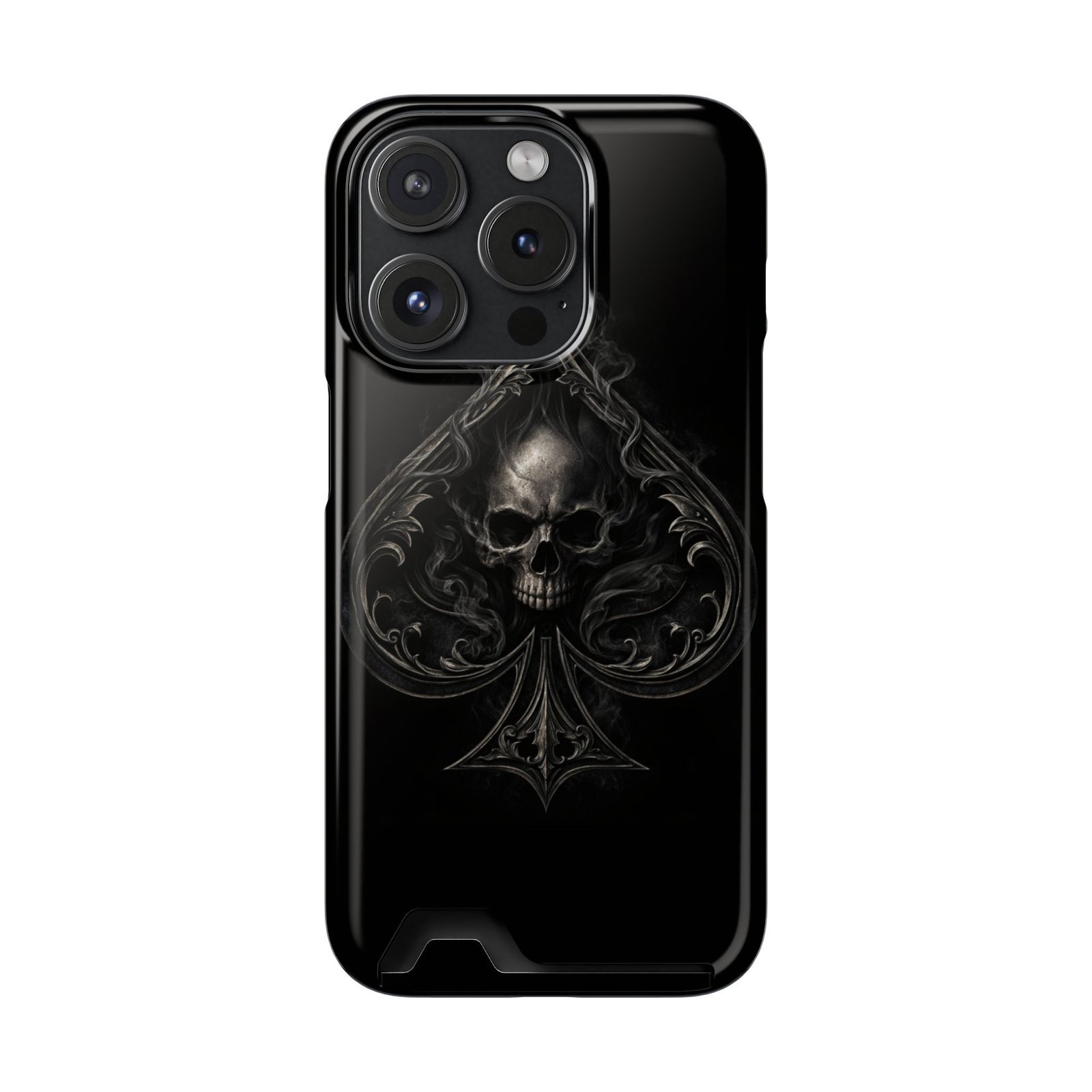 Spade – Deck of Cards Slim Card Holder Phone Case | LordzKreationz - Image 123
