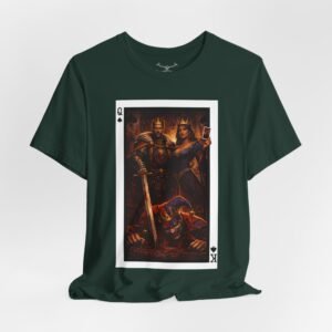 Man Down – King & Queen of Spades T-Shirt - Image 24