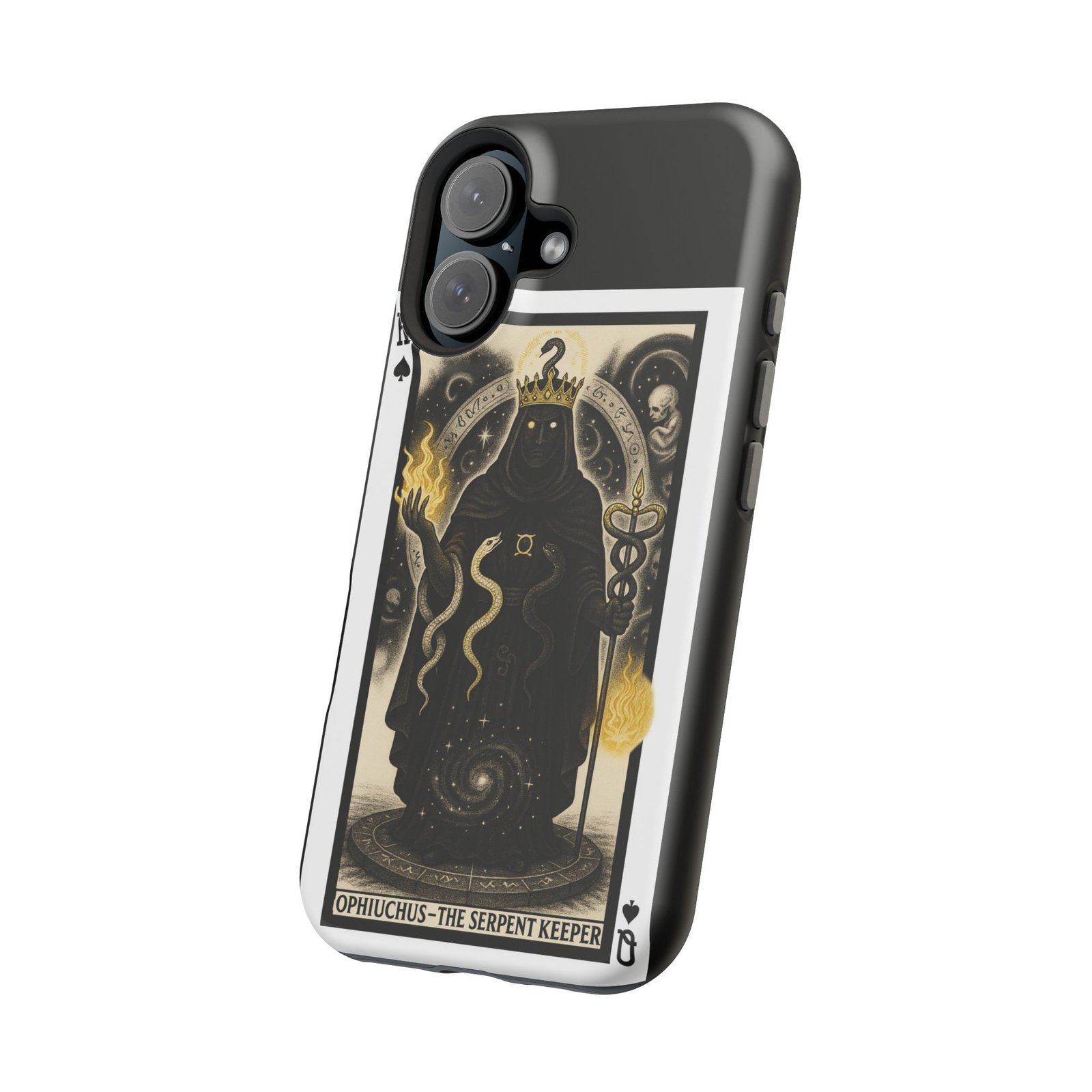 Ophiuchus – Deck of Spades – MagSafe® Protective Phone Case - Image 33