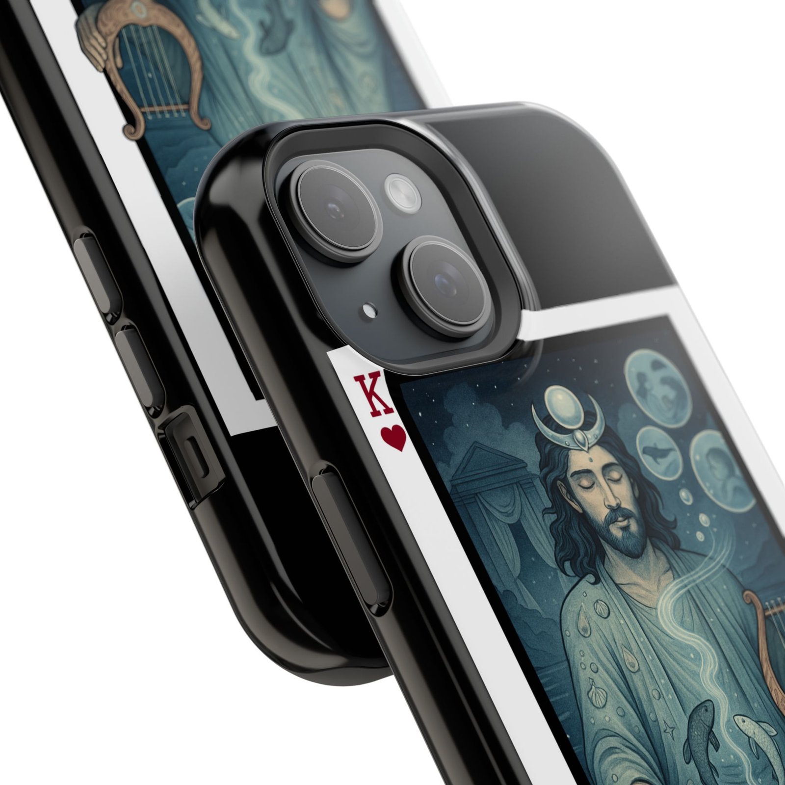 Pisces – Deck of Hearts – MagSafe® Protective Phone Case - Image 5