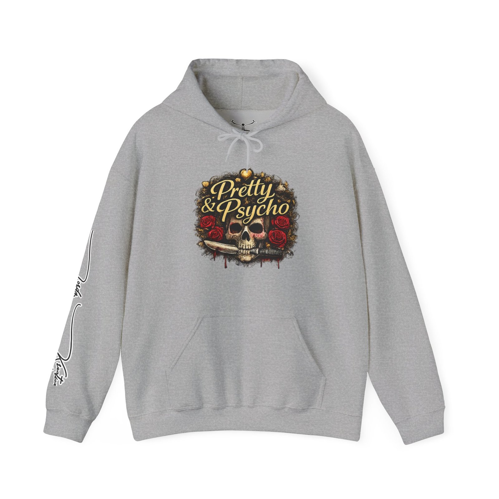 Pretty & Psycho Unisex Heavy Blend™ Hooded Sweatshirt - Image 13