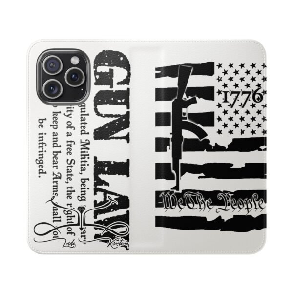 '1776' Design - Flip Case - Image 53