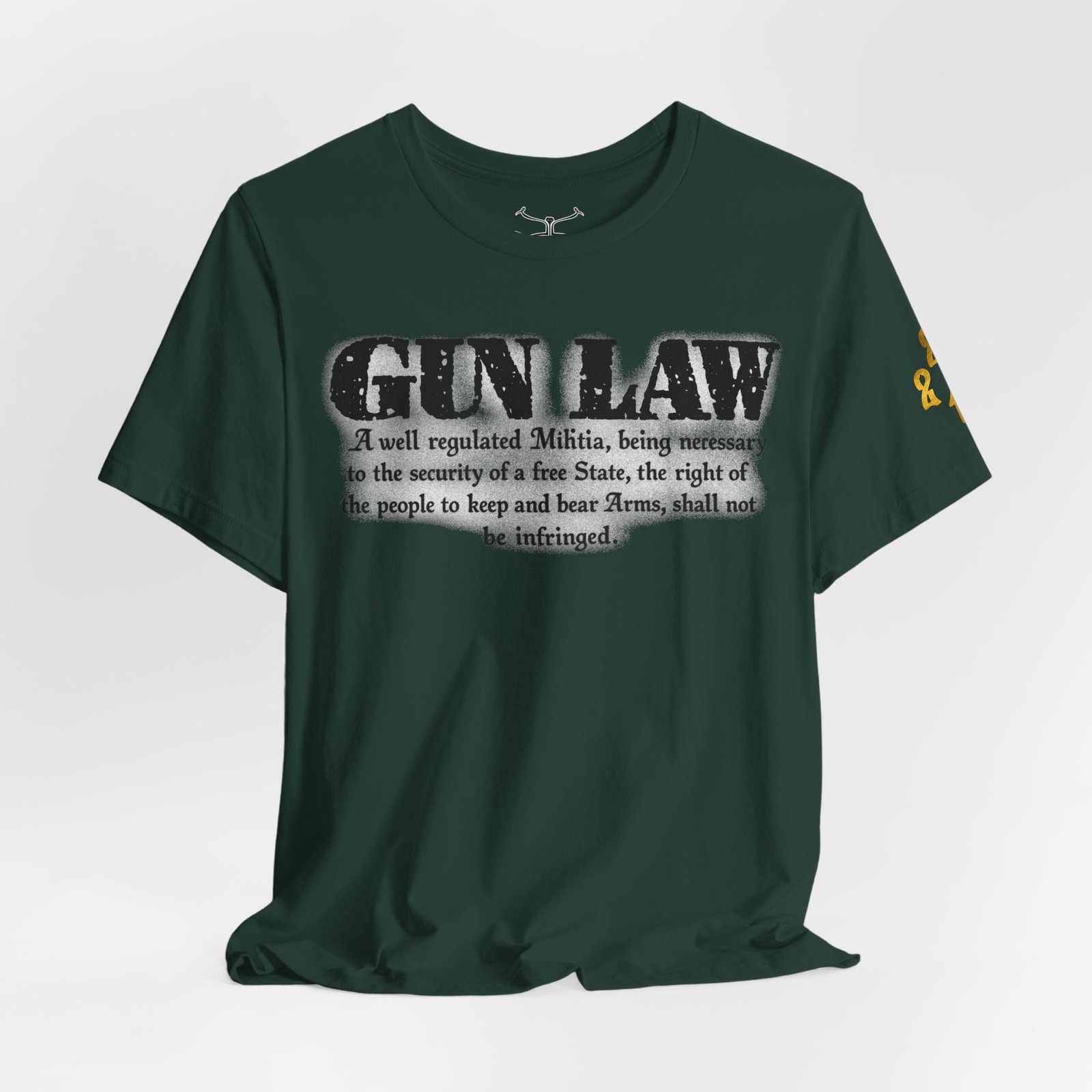Gun Law Unisex Short Sleeve Tee - Image 24