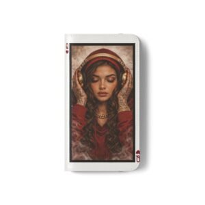 Hear No Evil – LordzKreationz Deck of Cards Flip Wallet Phone Case - Image 3