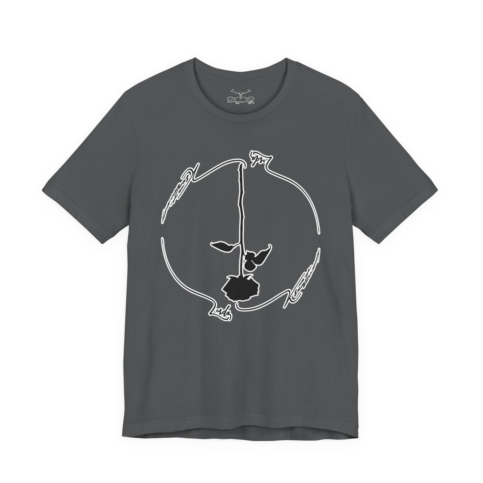 Black Rose Unisex Jersey Short Sleeve Tee - Image 33