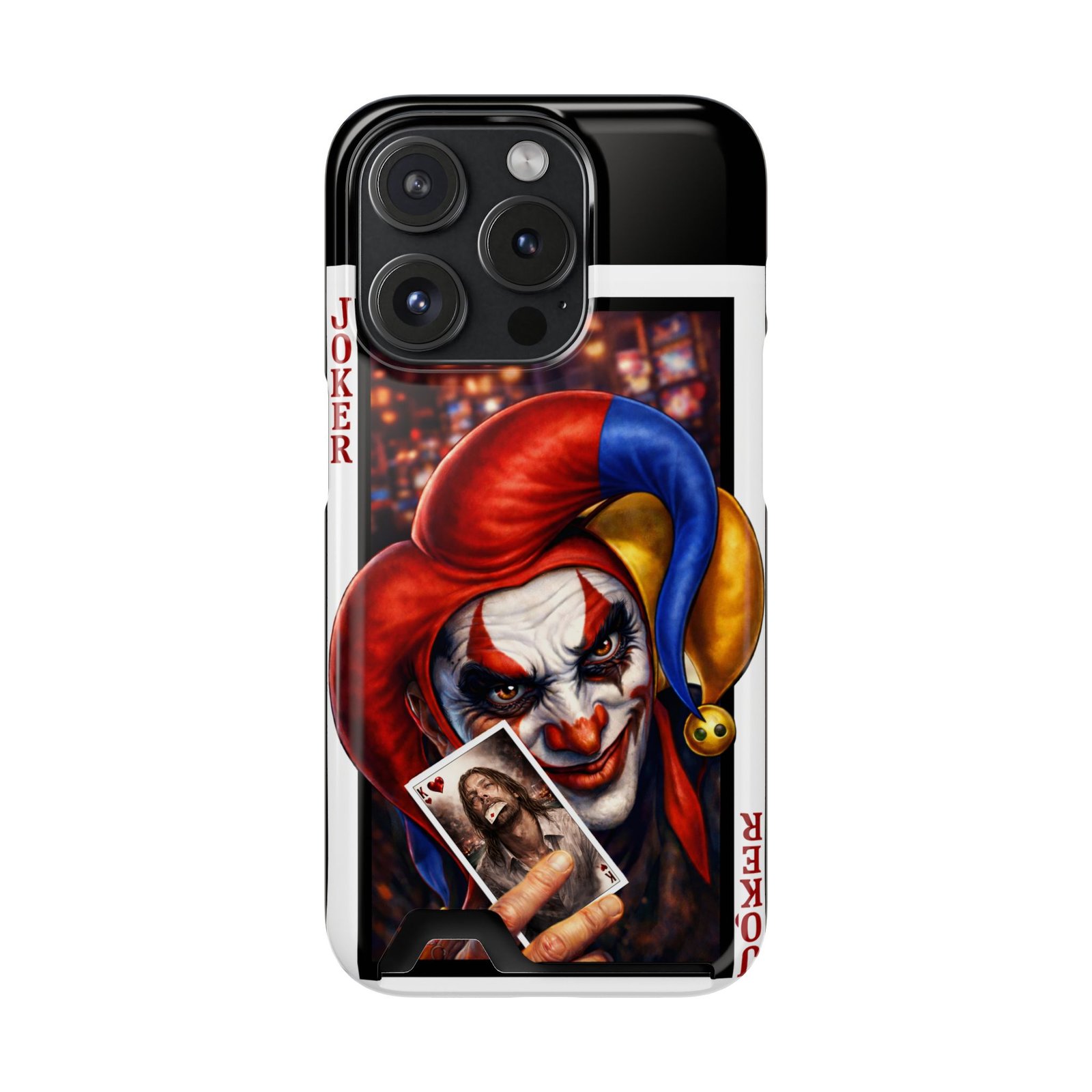 Got Cha – Deck of Jokers Slim Card Holder Phone Case | LordzKreationz - Image 131