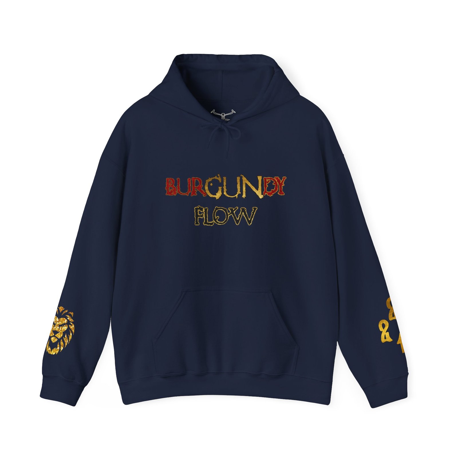BurGUNdy Flow Unisex Heavy Blend™ Hooded Sweatshirt - Image 29