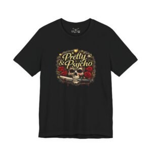 Pretty & Psycho T-Shirt - Image 2