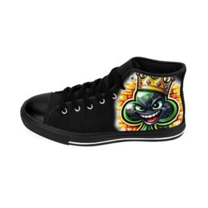 Crowned Chaos (Club) Men's High-top Sneakers - Image 4