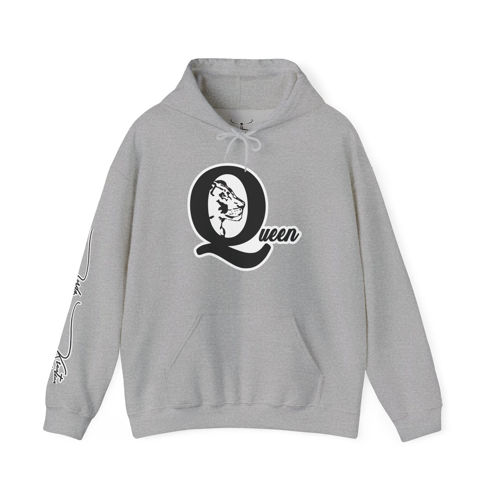 I am Queen Unisex Heavy Blend™ Hooded Sweatshirt - Image 13