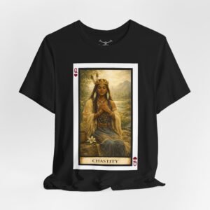 Chastity Cotton Crew Tee - Image 1