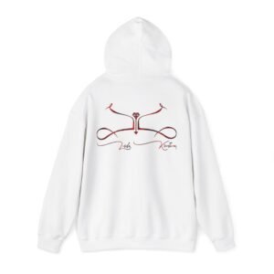 Blood Rose Hooded Sweatshirt - Image 3