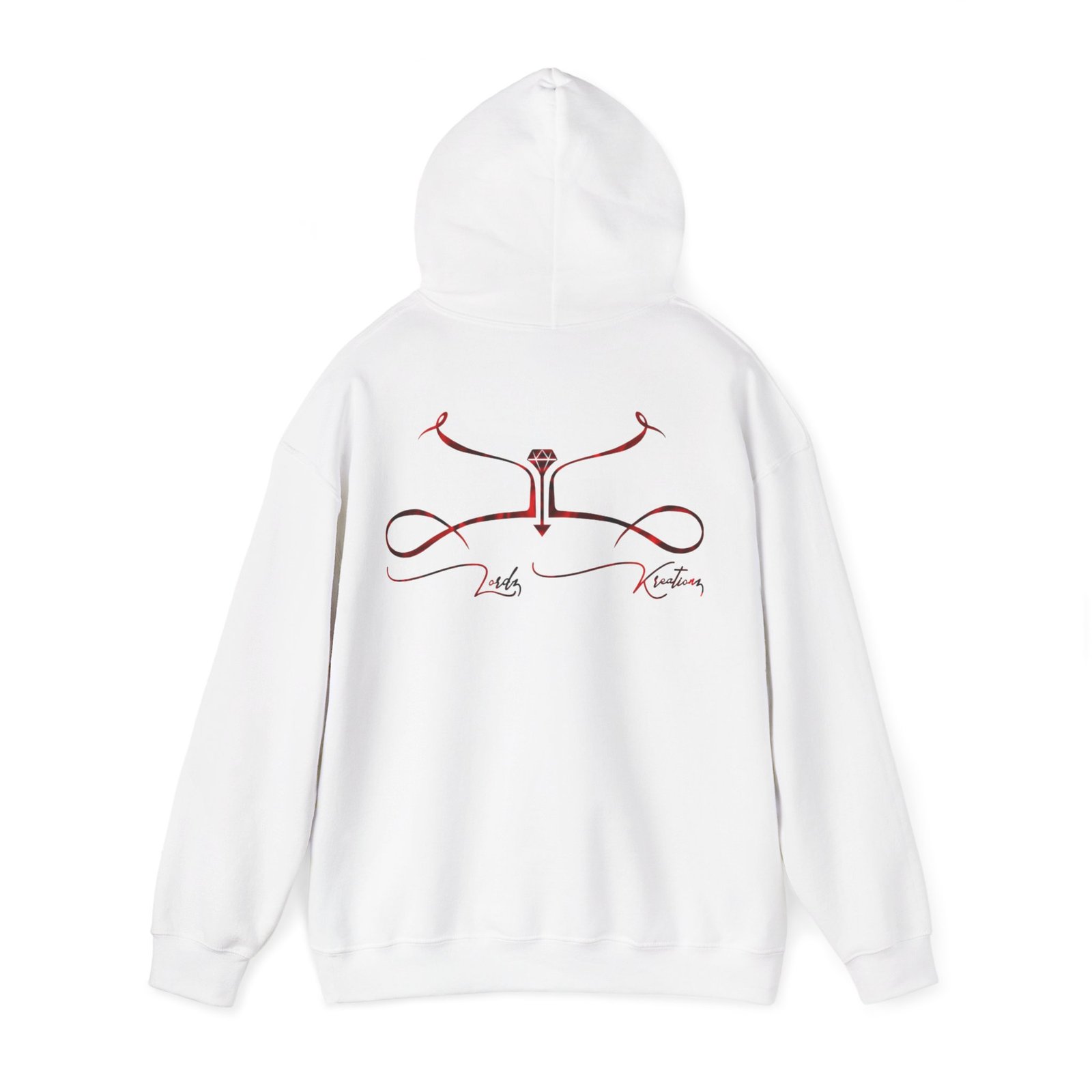 Blood Rose Hooded Sweatshirt - Image 3