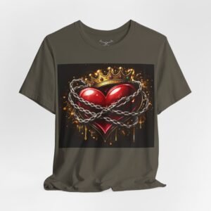 Hearts Unisex Jersey Short Sleeve Tee - Image 20