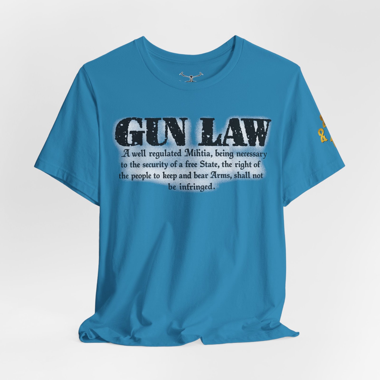 Gun Law Unisex Short Sleeve Tee - Image 28