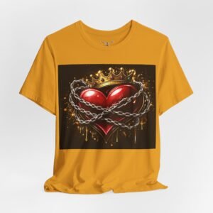 Hearts Unisex Jersey Short Sleeve Tee - Image 16