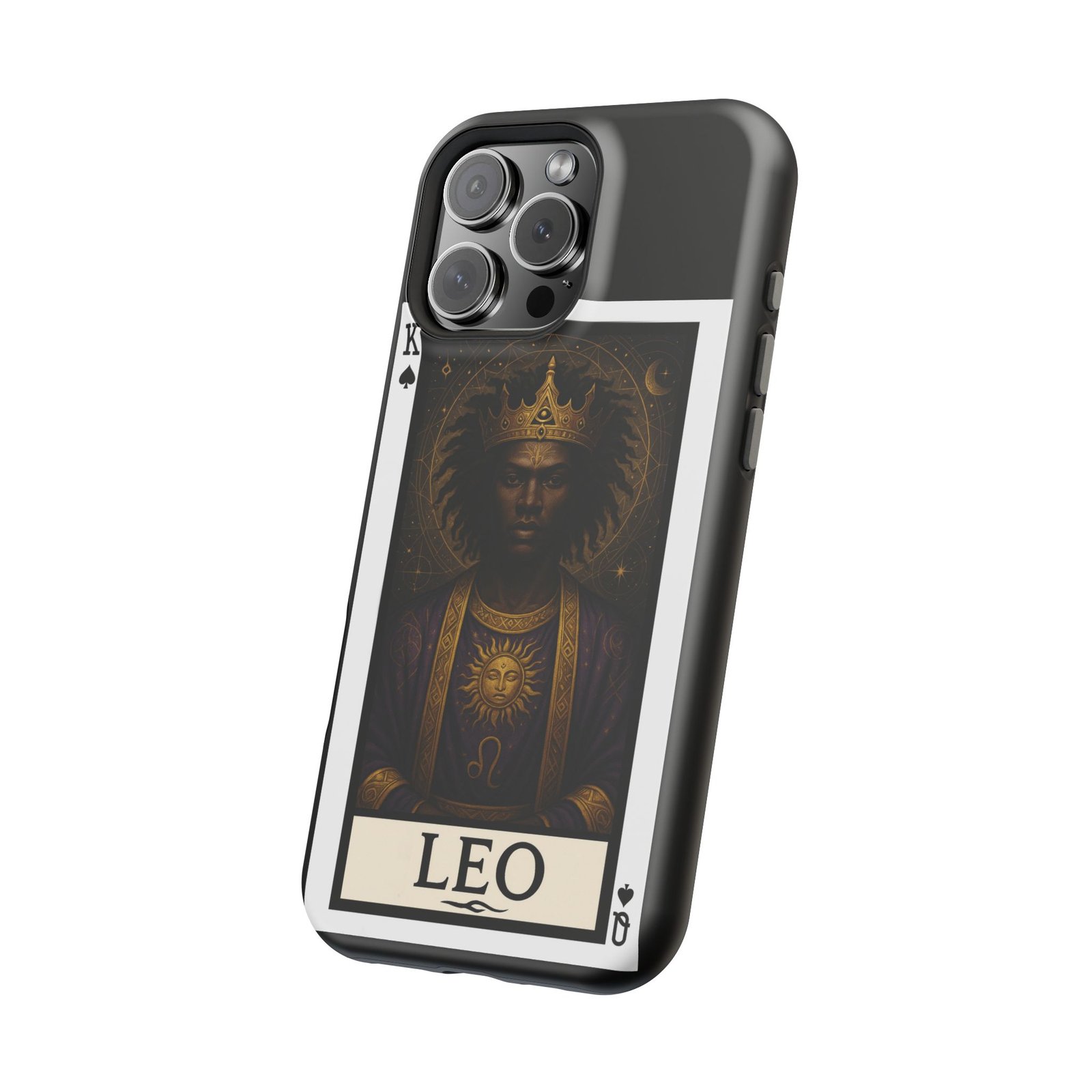 Leo – Deck of Spades – MagSafe® Protective Phone Case - Image 57