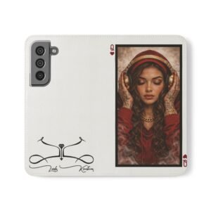 Hear No Evil – LordzKreationz Deck of Cards Flip Wallet Phone Case - Image 1