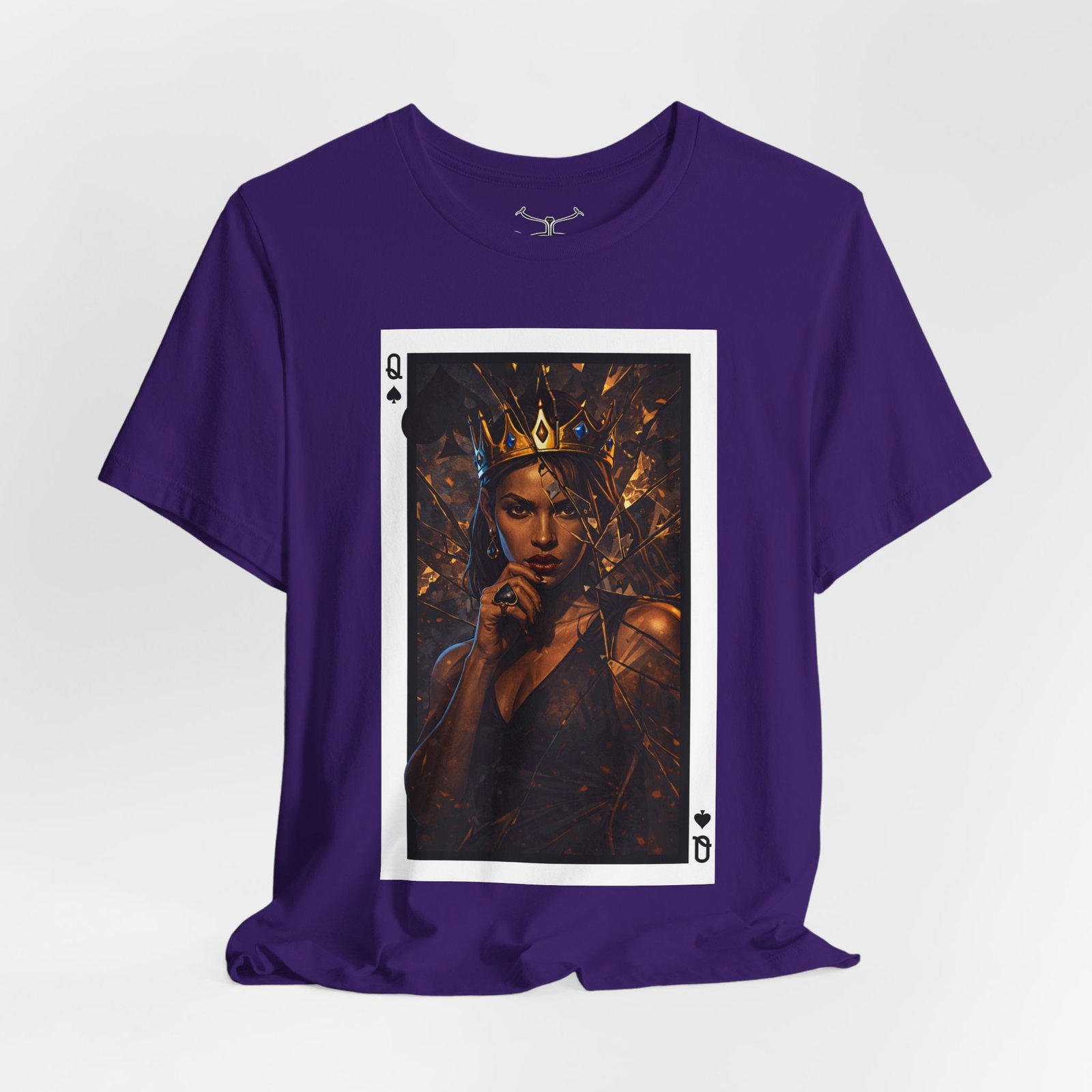 Broken Spade – Deck of Cards Graphic T-Shirt - Image 36