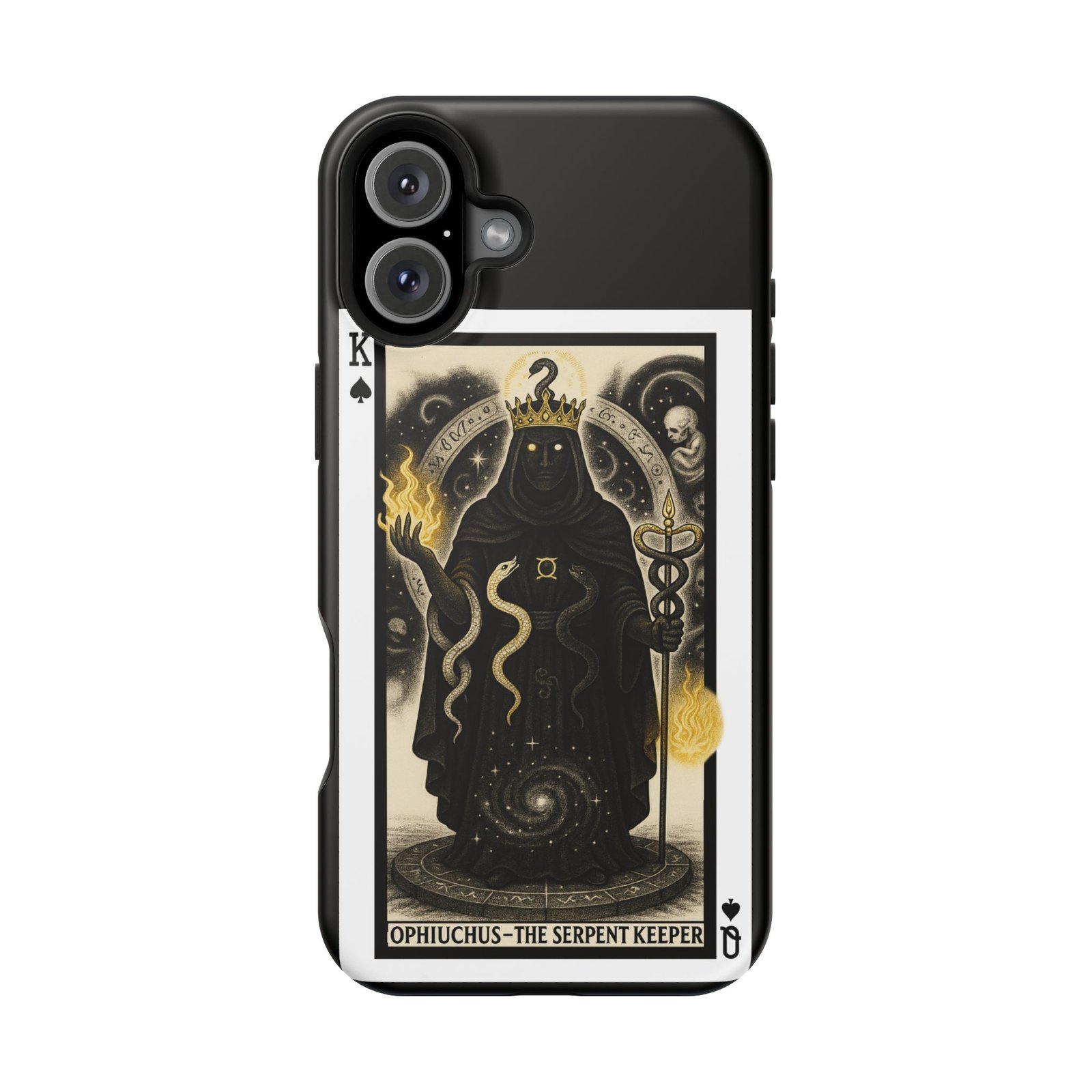 Ophiuchus – Deck of Spades – MagSafe® Protective Phone Case - Image 40