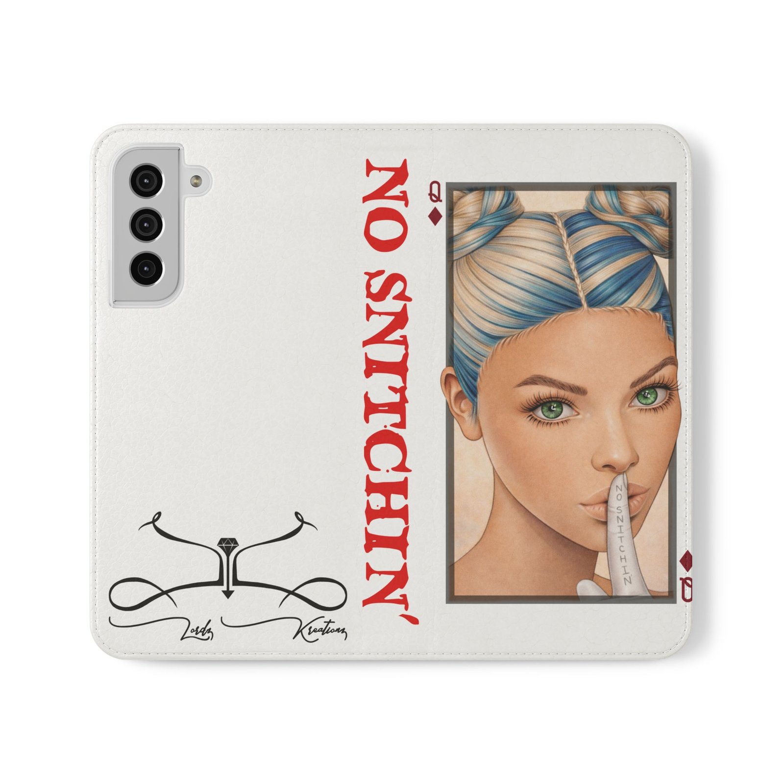 Speak No Evil Design - Flip Case - Image 5