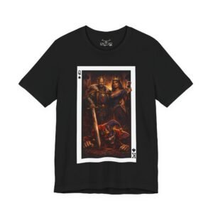 Man Down – King & Queen of Spades T-Shirt - Image 2