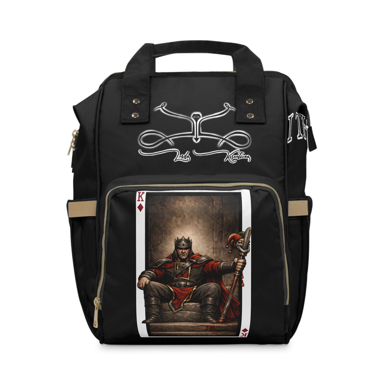 As I Think Stylish Multifunctional Diaper Backpack for Parents - Image 1