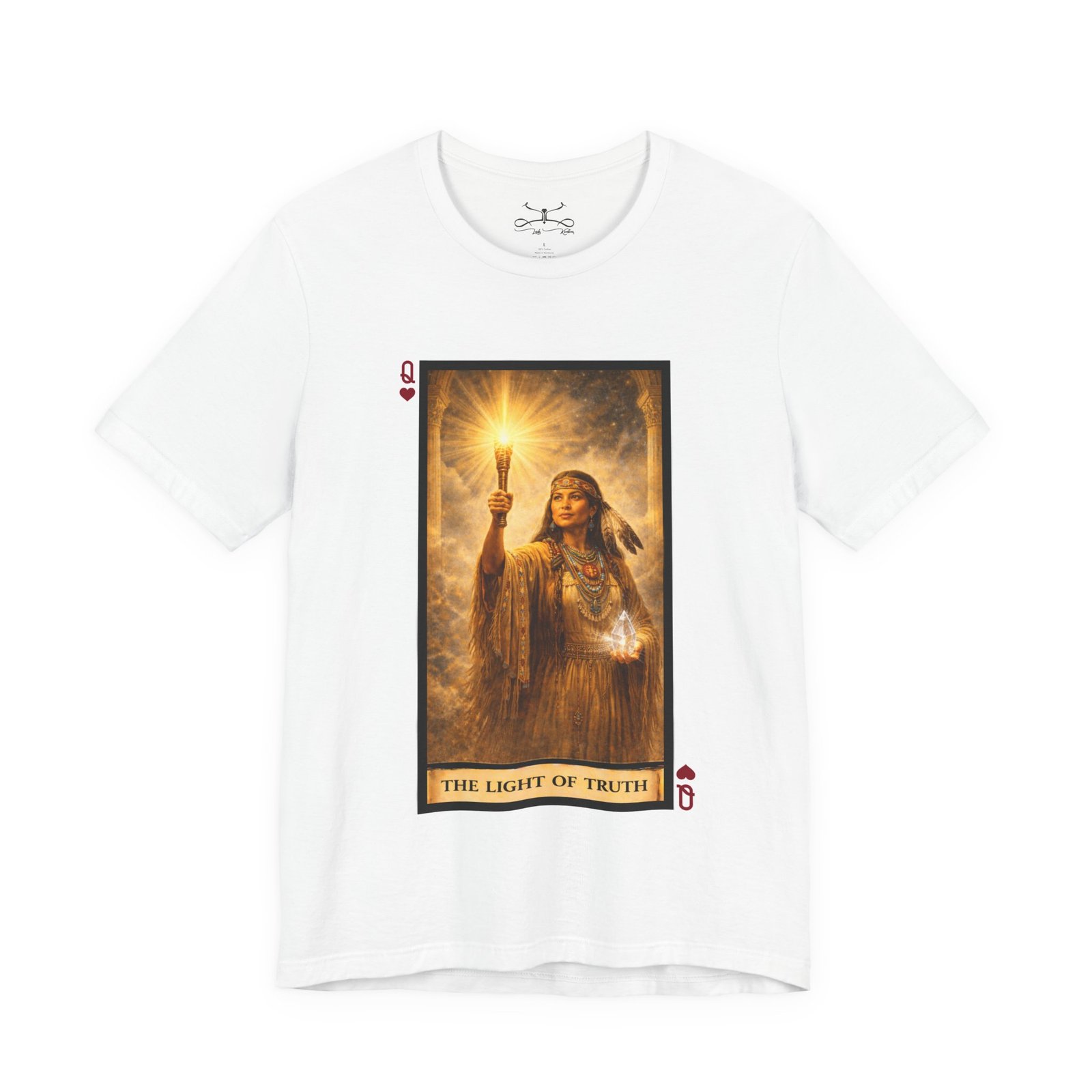The Light of Truth Cotton Crew Tee - Image 5