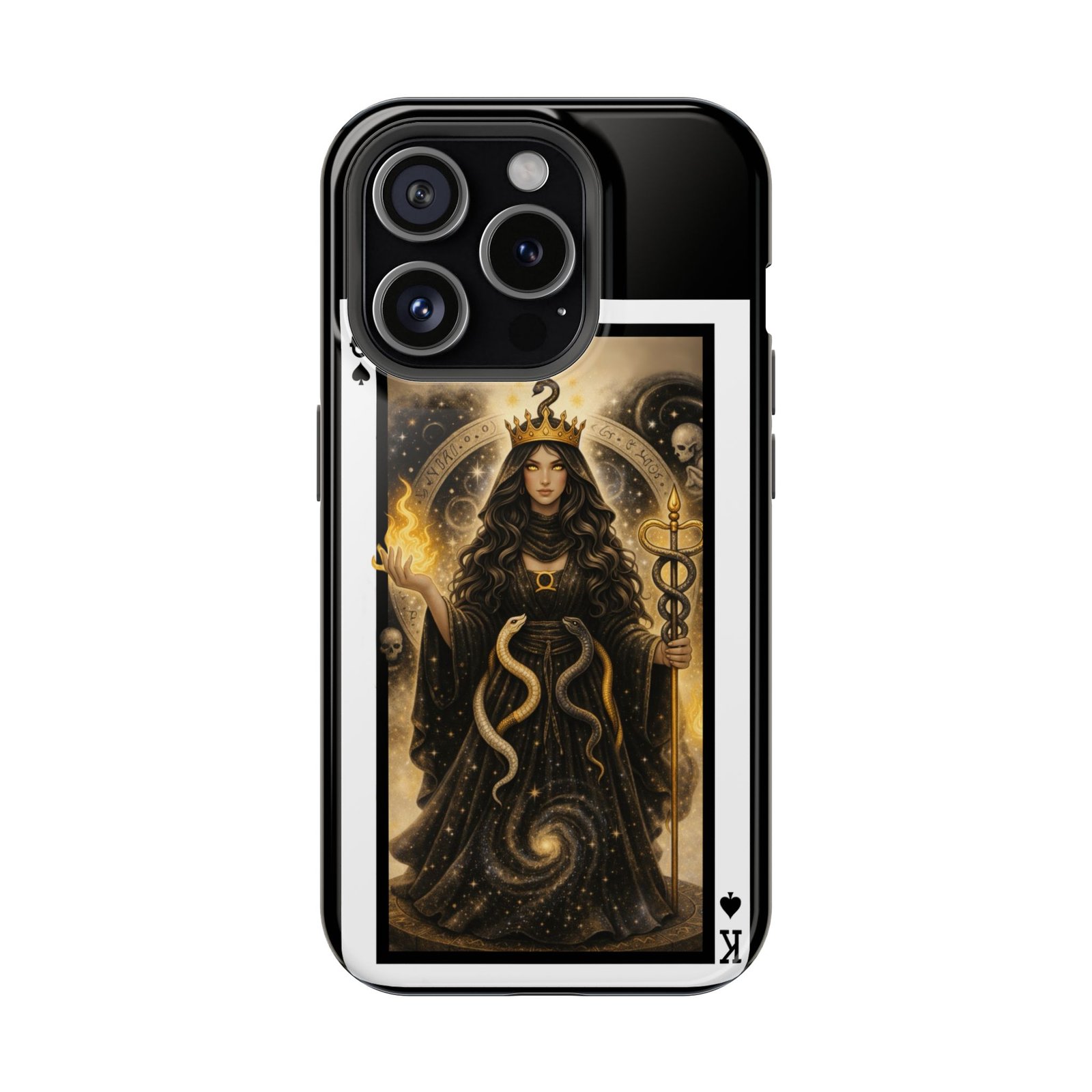 Ophiuchus – Deck of Spades – MagSafe® Protective Phone Case - Image 12