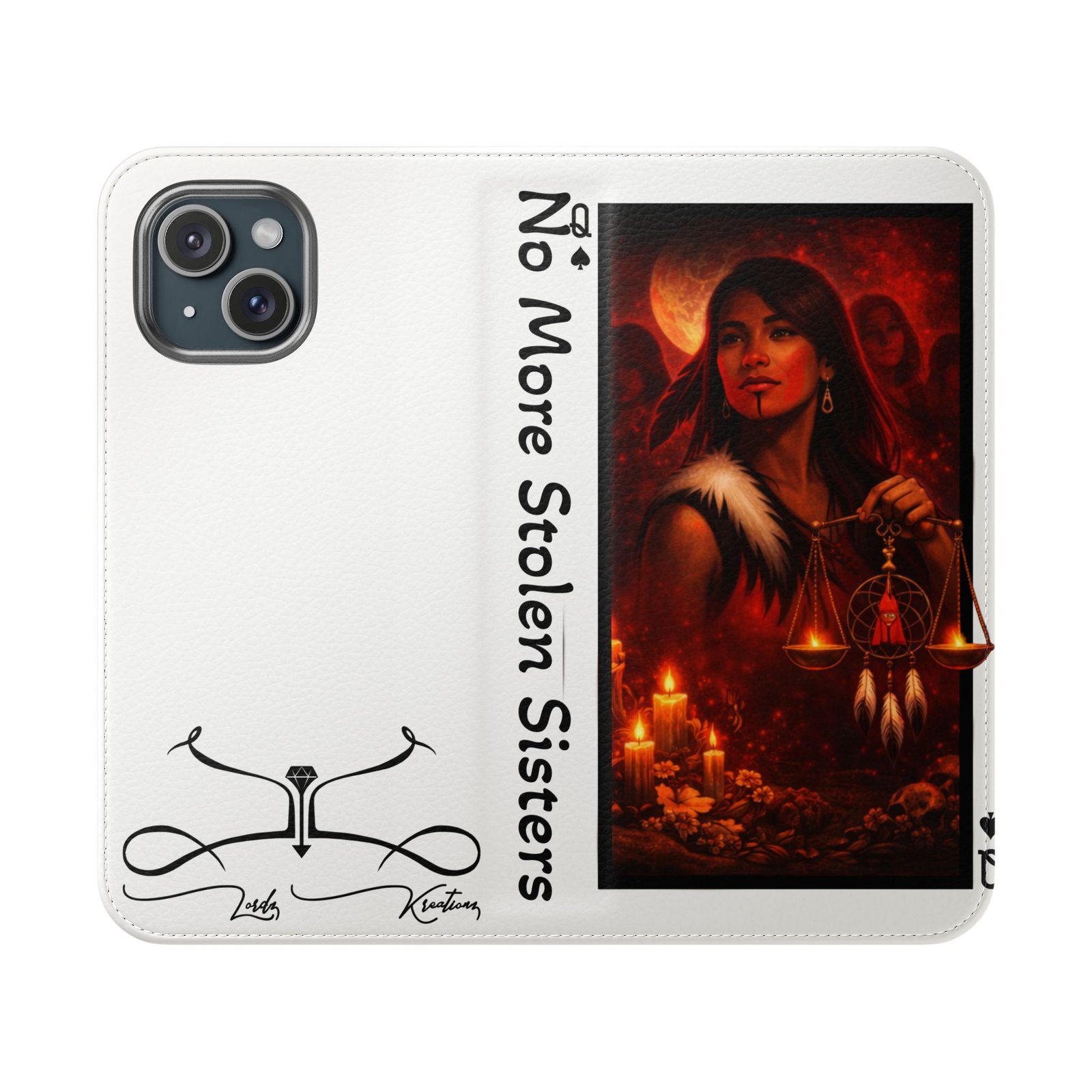 No More Stolen Sisters – Awareness Flip Wallet Phone Case | LordzKreationz - Image 41