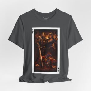 Man Down – King & Queen of Spades T-Shirt - Image 32