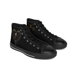 Heart Women's High-top Sneakers - Image 2