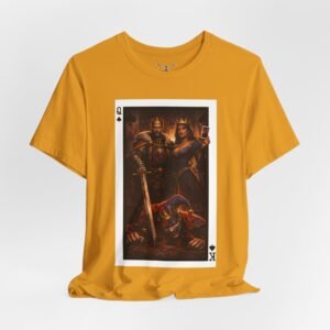 Man Down – King & Queen of Spades T-Shirt - Image 16