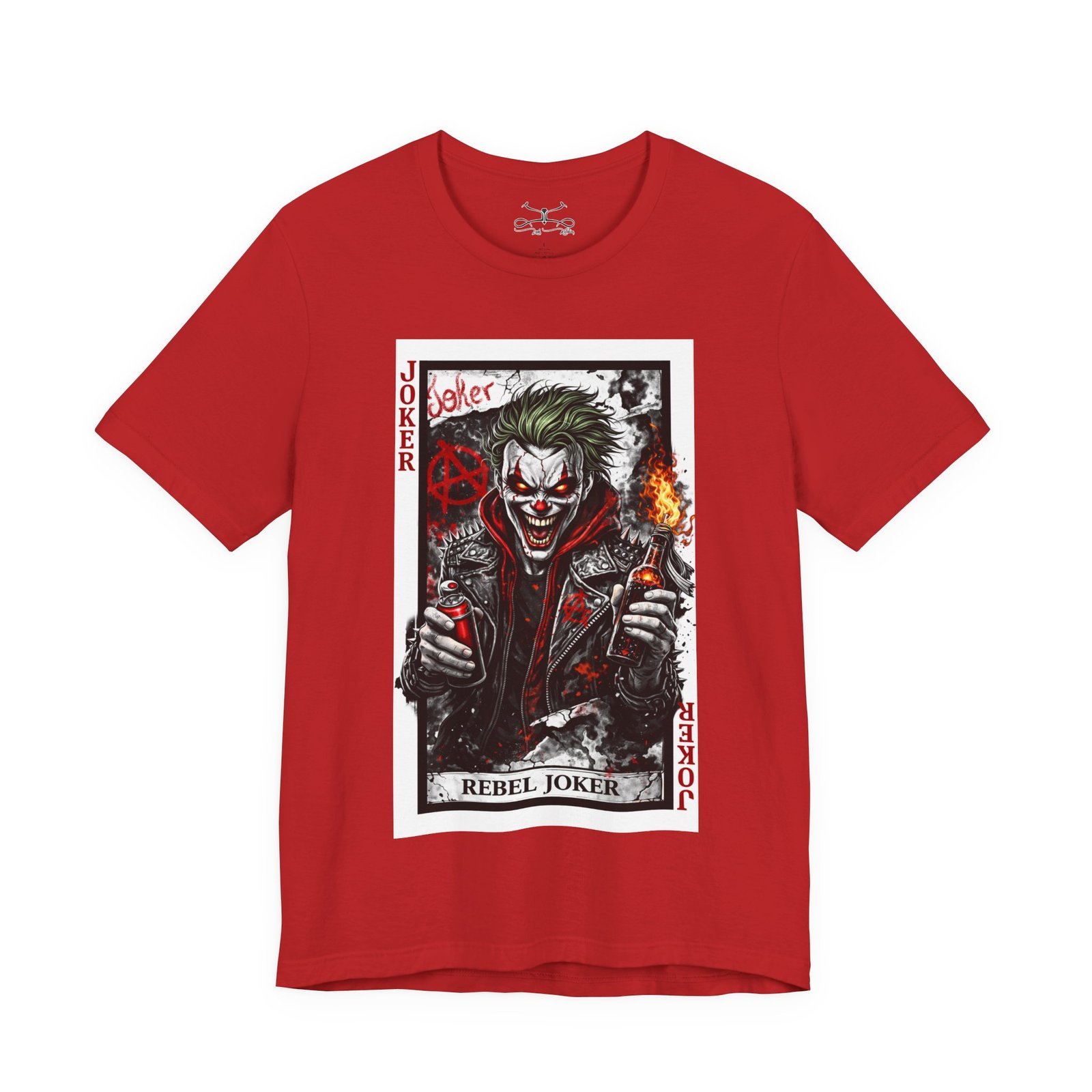 Rebel Joker Cotton Crew Tee - Image 17