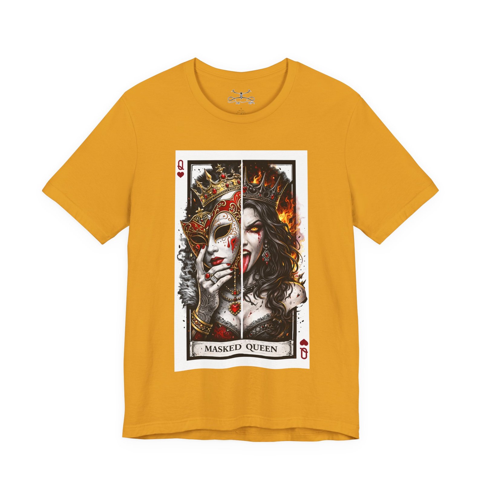 The Masked Queen Cotton Crew Tee - Image 13