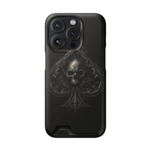 Spade – Deck of Cards Slim Card Holder Phone Case | LordzKreationz - Image 124