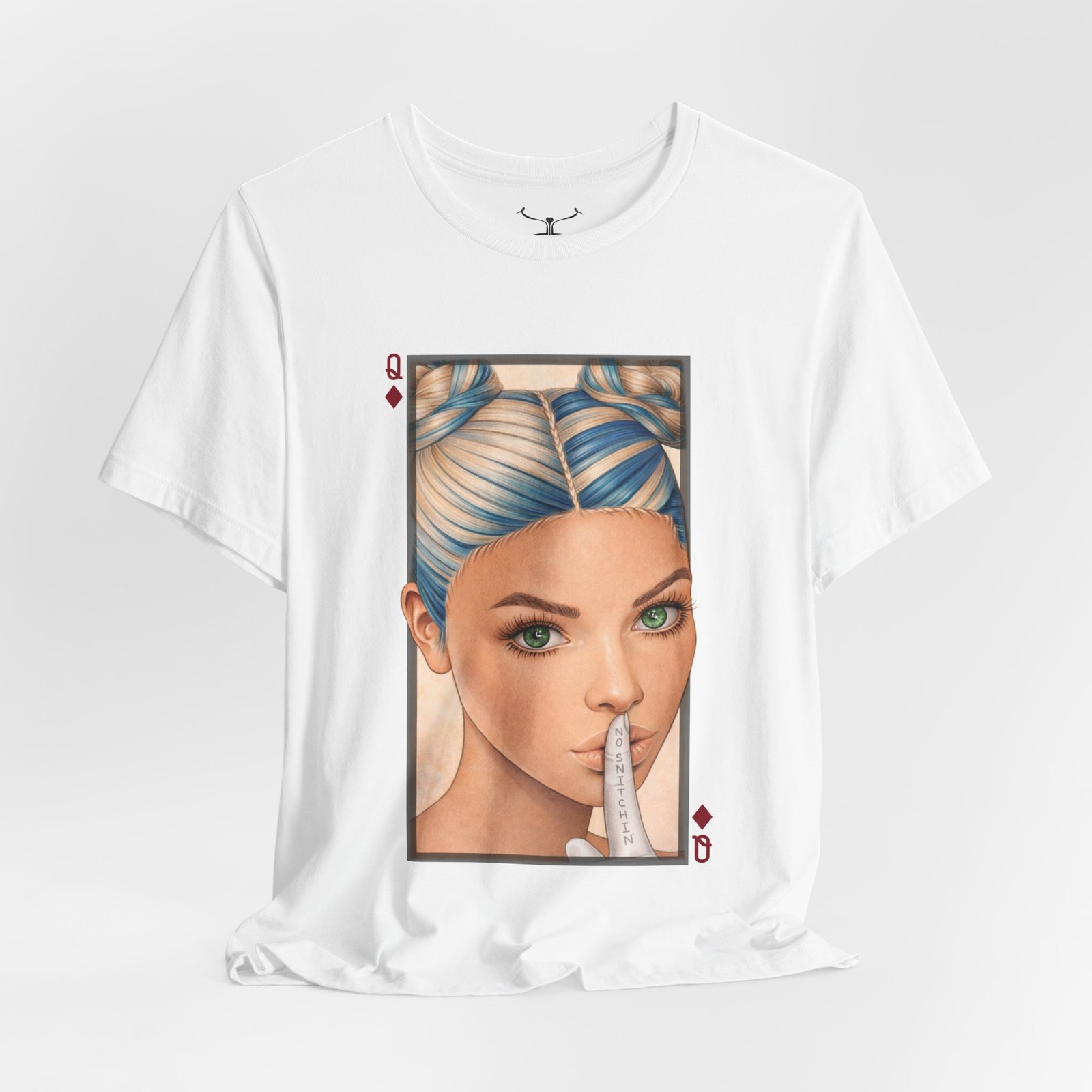 Speak no Evil Cotton Crew Tee - Image 8