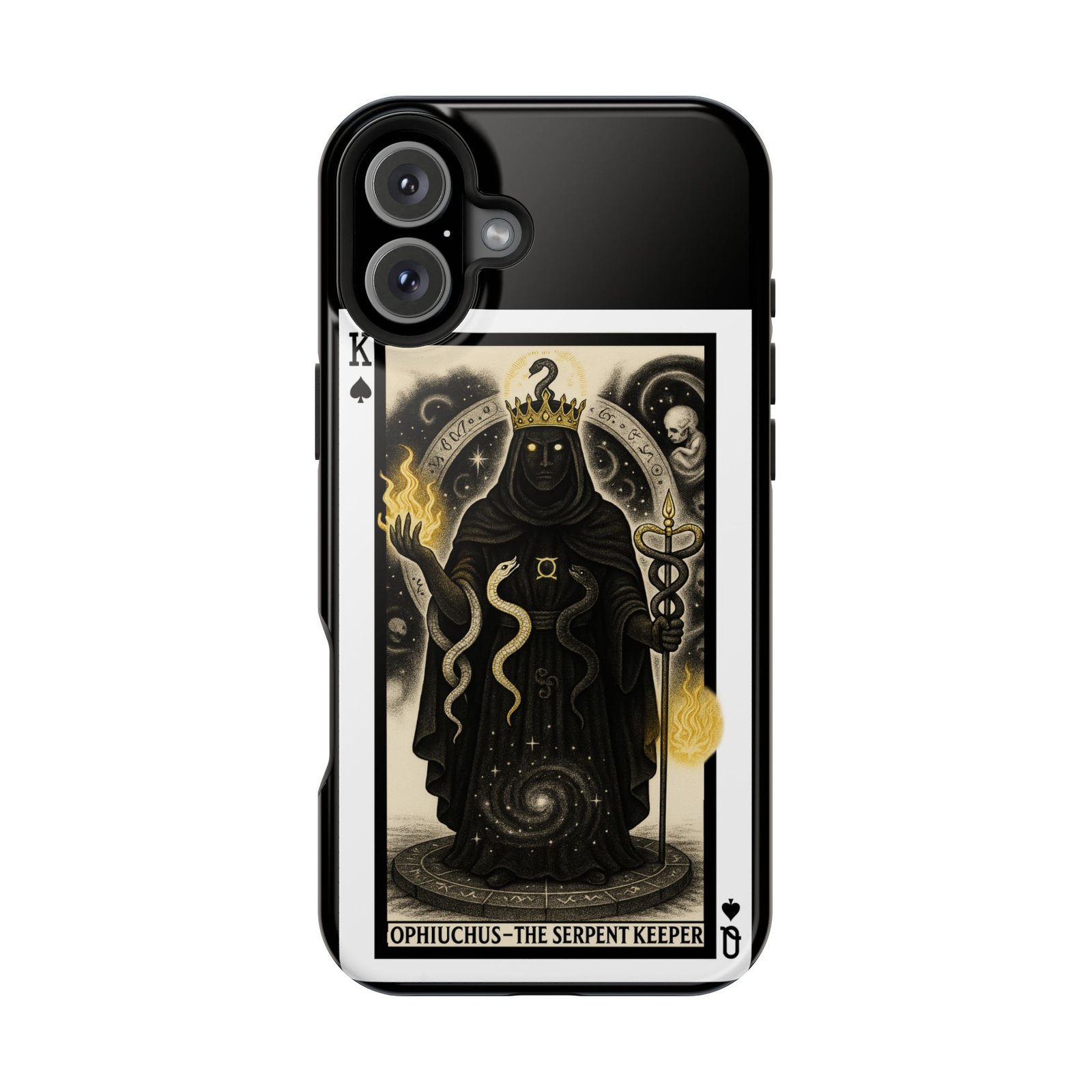 Ophiuchus – Deck of Spades – MagSafe® Protective Phone Case - Image 36