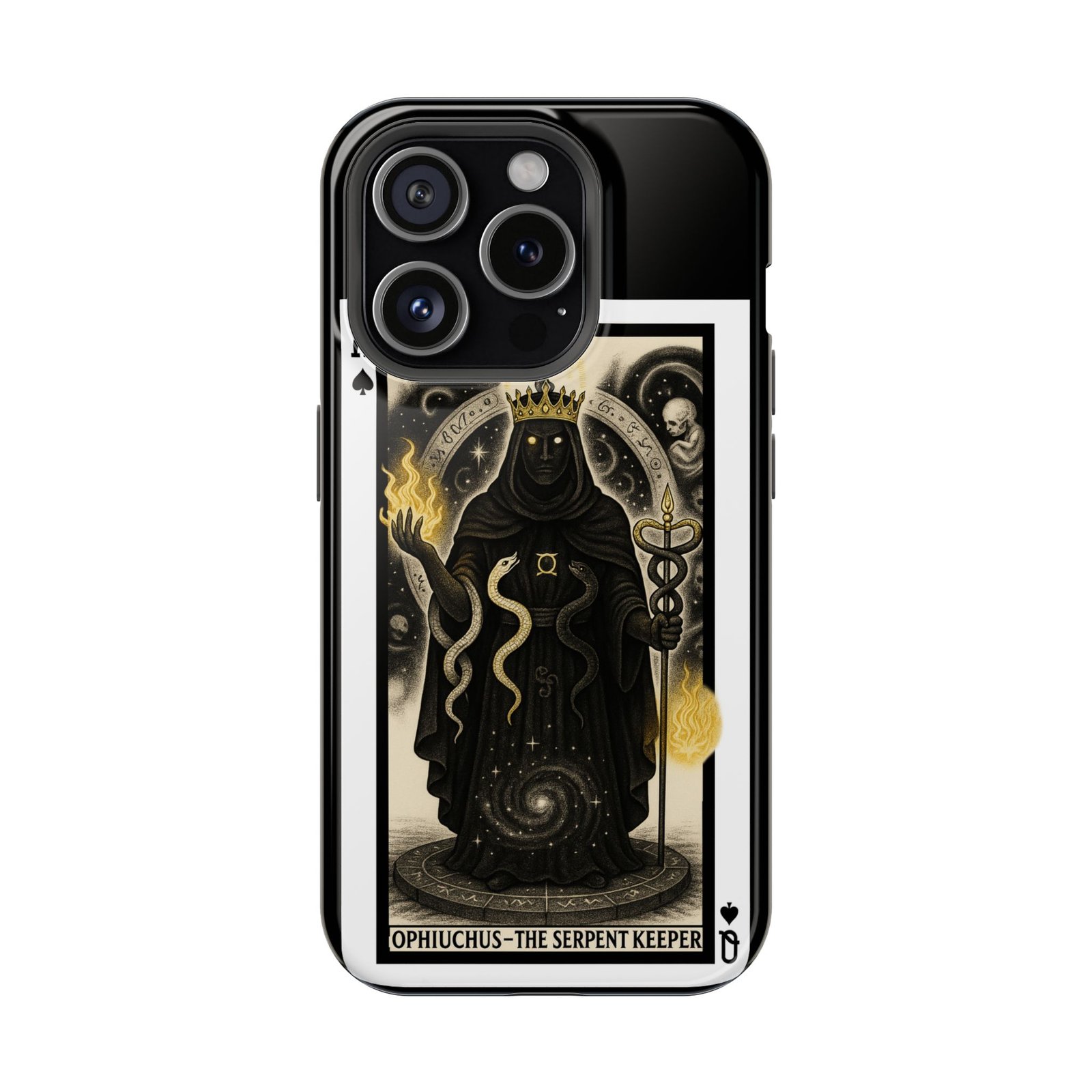 Ophiuchus – Deck of Spades – MagSafe® Protective Phone Case - Image 12
