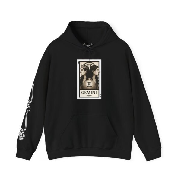 Gemini - The Mirror Unisex Heavy Blend™ Hooded Sweatshirt - Image 5