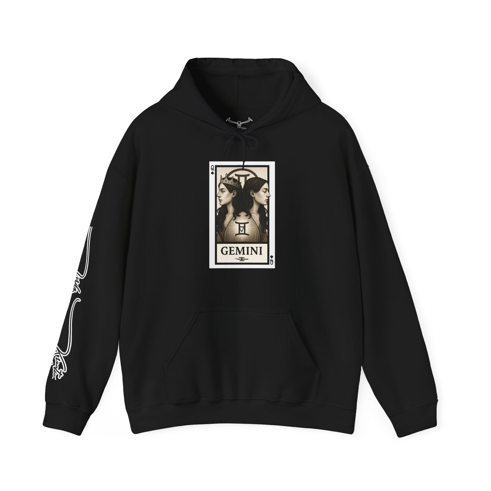 Gemini - The Mirror Unisex Heavy Blend™ Hooded Sweatshirt - Image 5