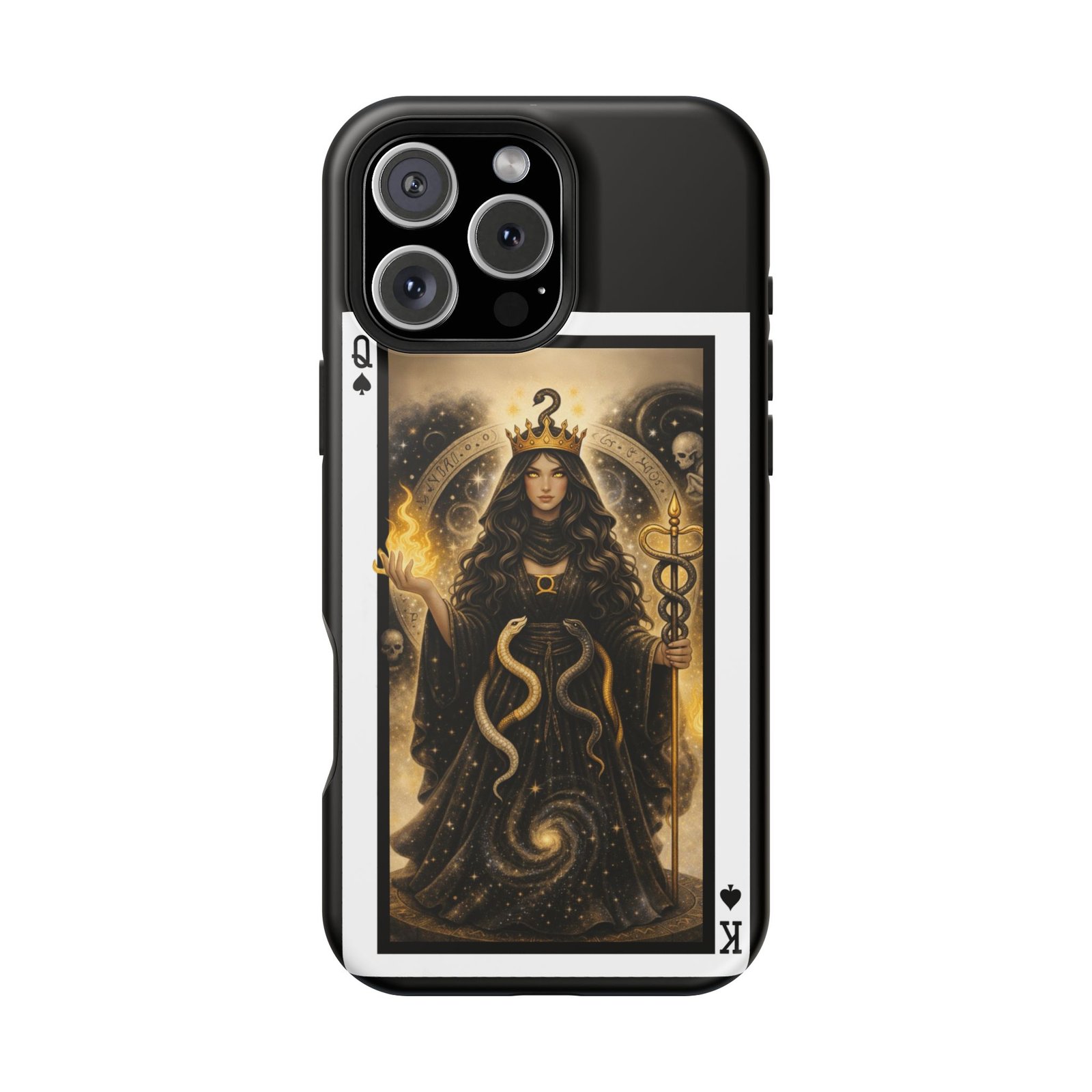 Ophiuchus – Deck of Spades – MagSafe® Protective Phone Case - Image 56