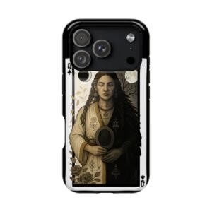 Libra – Deck of Clubs – MagSafe® Protective Phone Case - Image 62