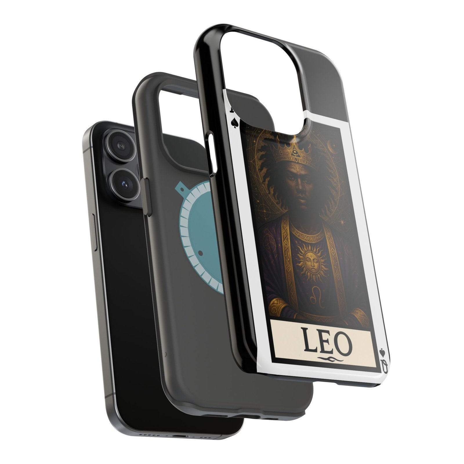 Leo – Deck of Spades – MagSafe® Protective Phone Case - Image 15